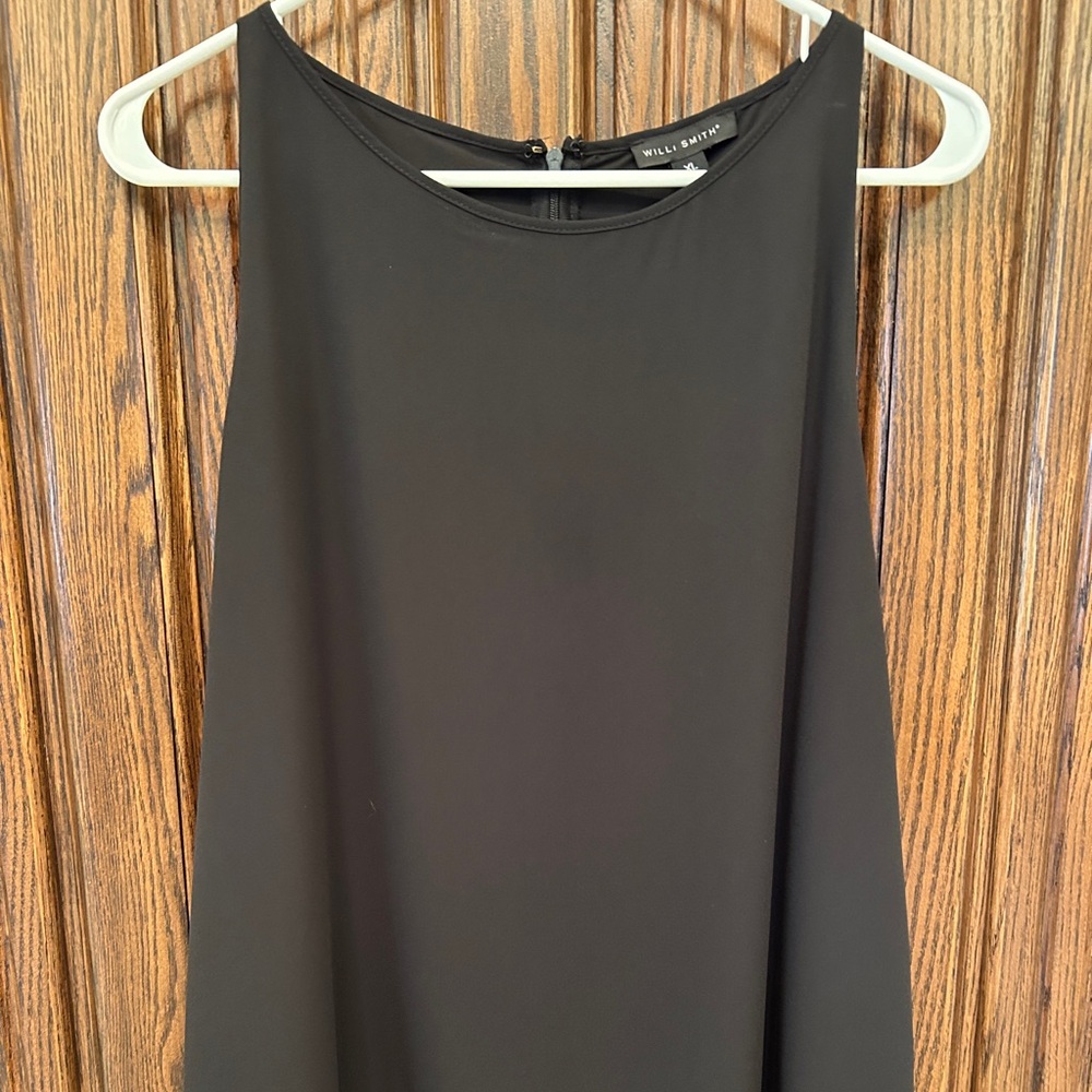 Black 2 layer flowy tank Sz XL